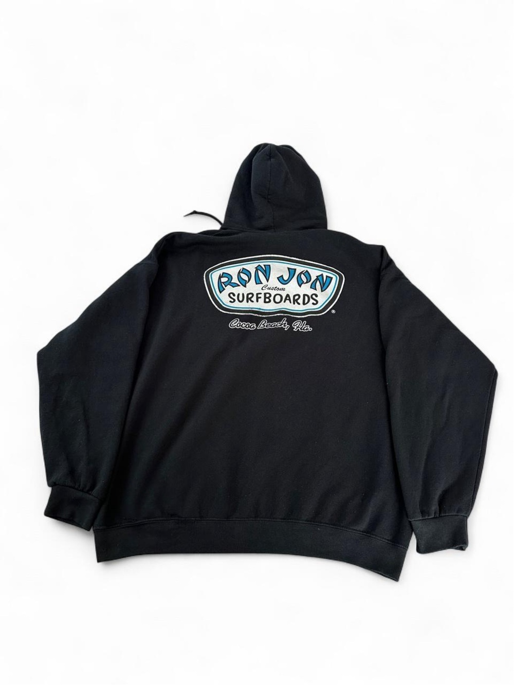 Y2K Men 2XL sweatshirt Ron Jon Surfboards black hoodie